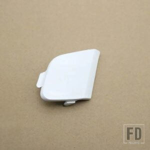 フォード フロントバンパートレーラーシェルキャップ牽引フックカバー フォーカス3 MK3 1.6 2.0L 2012 2013 2014用 - WHITE