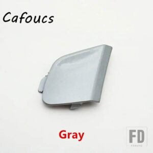 フォード フロントバンパートレーラーシェルキャップ牽引フックカバー フォーカス3 MK3 1.6 2.0L 2012 2013 2014用 - grey