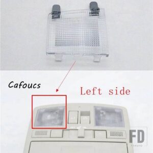 マツダ インテリアドームランプカバー 読書灯 眼鏡ケース 6 GH 2008-2012 CX9 CX-9 2010-2015用 - 1pcs Left cover