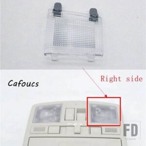 マツダ インテリアドームランプカバー 読書灯 眼鏡ケース 6 GH 2008-2012 CX9 CX-9 2010-2015用 - 1pcs Right cover