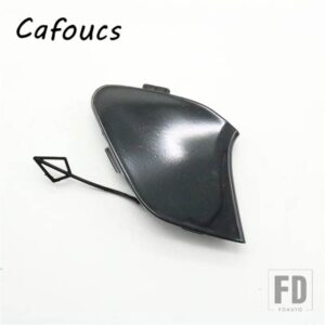 フォード フォーカス 3 MK3 2015-18用フロントバンパー牽引フックカバーキャップ - Black