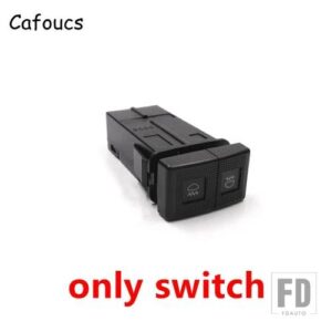 マツダ 323 ファミリー 626 プレマシー BJ 用 ワイヤーケーブル付き自動車用 フォグランプ ランプスイッチ - 1pcs Switch