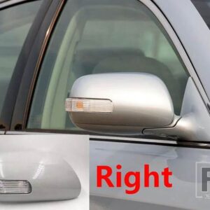トヨタ カムリ ヴィオス 2006-11用 ウィンカーライト付き自動車用 バックミラーカバー - Right side RH
