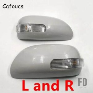 トヨタ カムリ ヴィオス 2006-11用 ウィンカーライト付き自動車用 バックミラーカバー - RH and LH