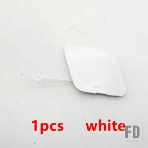 シボレー フロントバンパー 牽引フック アイカバーキャップ トラックス 2014 2015 2016用 - 1pcs pearl white