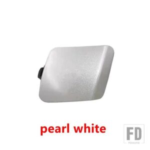 トヨタ カローラ 2014-16 用フロントバンパー牽引フックカバーキャップ - 1pcs pearl white
