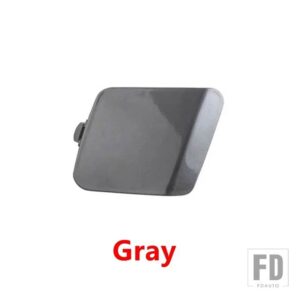 トヨタ カローラ 2014-16 用フロントバンパー牽引フックカバーキャップ - 1pcs gray