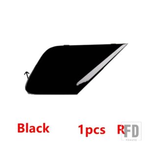レクサス フロントバンパートレーラーカバー牽引フックキャップ未塗装 CT200H 2014-16用 - Black Right