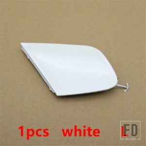 レクサス フロントバンパートレーラーカバー牽引フックキャップ未塗装 CT200H 2014-16用 - White Left