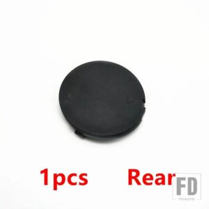 フォード 未塗装フロントリアバンパー牽引フックカバーキャップ エコスポーツ 2013-17用 - 1pcs Rear Cover