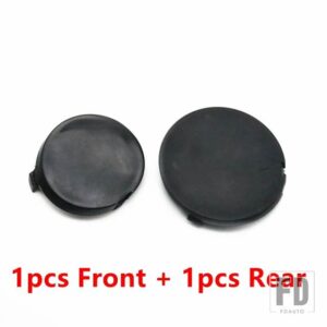 フォード 未塗装フロントリアバンパー牽引フックカバーキャップ エコスポーツ 2013-17用 - Front and Rear
