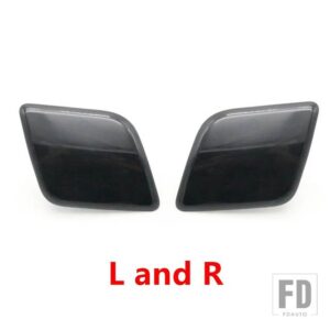 プジョー 1606413980 フロントバンパー ヘッドランプ ヘッドライトウォッシャー スプレーカバーキャップ 508 2010-14用 - 2 Pcs L and R