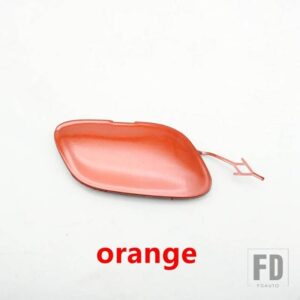 シボレー セイル 3 2015-2017 用 フロントバンパー牽引フックカバーキャップ - Orange
