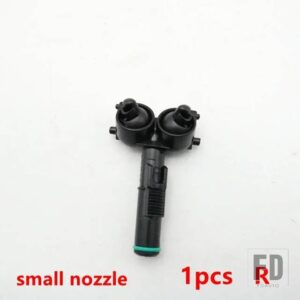 マツダ フロントバンパー ヘッドランプ ヘッドライトウォッシャーノズル スプレージェットカバーキャップ蓋 3 アクセラ BK 2003-08用 - 1pcs small nozzle R