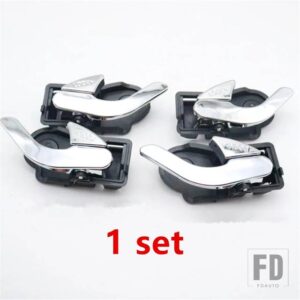 HAIMA S7 2010-2013用 フロントリアクローム内側内装ドアハンドル - 1 set 4 doors