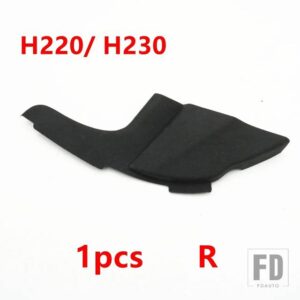 ブリリアンス H220 H230 用 フロントガラス サイドグリル ドレンパネル モールディングシールキャップ ワイパーカバー デフレクター - 1pcs Right R