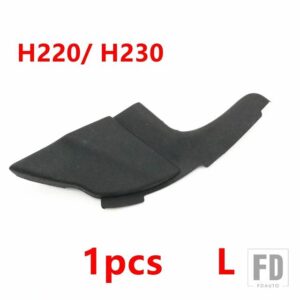 ブリリアンス H220 H230 用 フロントガラス サイドグリル ドレンパネル モールディングシールキャップ ワイパーカバー デフレクター - 1pcs Left L
