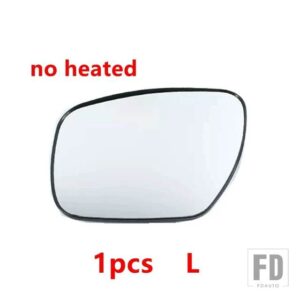 マツダ 自動車用 バックミラーカバーフレーム アンダーキャップ レンズ 折りたたみモーター 5 8 MPV 2007-2013 CX-7 2007-2012 CX-9 2006-2009 - 1pcs No heat Lens L