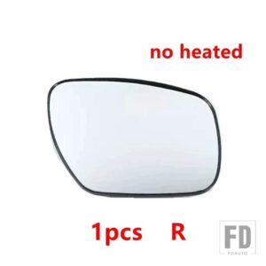 マツダ 自動車用 バックミラーカバーフレーム アンダーキャップ レンズ 折りたたみモーター 5 8 MPV 2007-2013 CX-7 2007-2012 CX-9 2006-2009 - 1pcs No heat Lens R