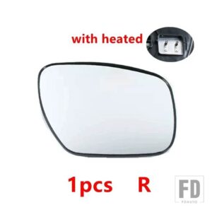 マツダ 自動車用 バックミラーカバーフレーム アンダーキャップ レンズ 折りたたみモーター 5 8 MPV 2007-2013 CX-7 2007-2012 CX-9 2006-2009 - 1pcs heated Lens R