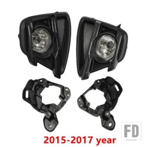 マツダ CX-5 CX5 2013-17用 フロントフォグランプキット ランプフードフレームと電球付き - 15-17 year