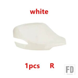 カーアクセサリー 外装 バックミラーカバー 蓋フレーム ガラスレンズ ウィンカーライトランプ JAC REFINE S5 2013-2017用 - 1pcs white cover R