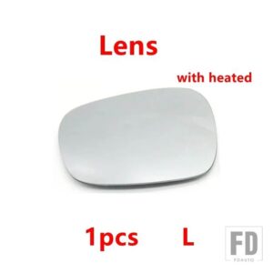カーアクセサリー 外装 バックミラーカバー 蓋フレーム ガラスレンズ ウィンカーライトランプ JAC REFINE S5 2013-2017用 - 1pcs Lens Left