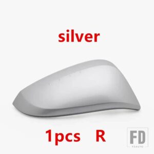 トヨタ 4RUNNER 4RUNNER 2013 2014 2015-2019-23用 カーウィングサイドハウジングキャップ バックミラーカバー - 1pcs silver right