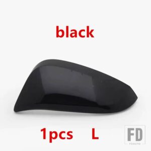トヨタ 4RUNNER 4RUNNER 2013 2014 2015-2019-23用 カーウィングサイドハウジングキャップ バックミラーカバー - 1pcs black Left