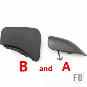 トヨタ 未塗装リアバンパートレーラーキャップ牽引アイシェル牽引フックカバー1個 カローラクロスUSバージョン2022-2023 52162-0A060用 - A and B cover