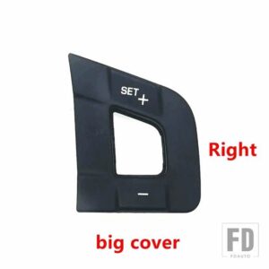 ジャガー ランドローバー ディスカバリー フリーランダー用ステアリングホイール多機能ボタンカバーキャップ XE XF用 - big Right
