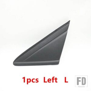 フォード エスケープ クーガ 2013-19用 フロントウィンドウ トライアングルプレート サイドミラーコーナーカバー - 1pcs Left L