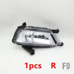 MG ZS 2017 2018 2019用 ABSクロームフロントフォグランプ装飾ストリップ - 1pcs light Right