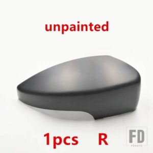 フォード バックミラーカバーシェルガラスレンズウィンカーライトエスケープクーガエコスポーツ2013-19用 - 1pcs unpainted R