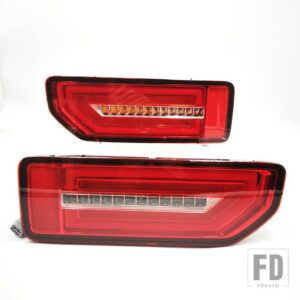 スズキ ジムニー 2019-23用 LEDリフレクターテールランプ テールライト リアランプ パーキングブレーキライト ウィンカー - Red Left and Right