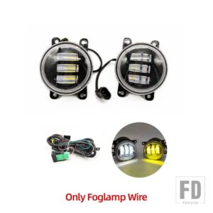 ホンダ シティ グレース 2015 2016 用 ウィンカースタイル リレーカー DRL 12V LED デイタイムランニングライト フォグランプカバー フォグライ - Only Fog lamp wire2