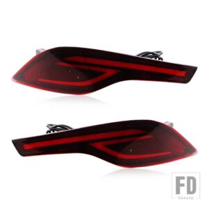 ホンダ CRV 2017 2018 2019用 2個 自動車用 LED 多機能 12V LEDリフレクターランプ リアランプ バンパーライト ブレーキライト - Model B