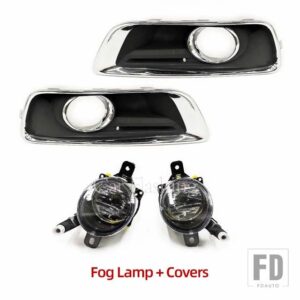 シボレー マリブ 2012-15 用 DRL フォグランプ フォグランプ フレーム グリル グリル ウィンカー デイタイムランニングライト - Covers and Fog