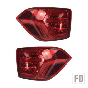 2PCS LEDテールライト ECOSPORT 2013-2020 テールライト フォグランプ リアランプ DRL+ブレーキ+パーク+シグナルバルブ デコレーションランプ - Pair L and R