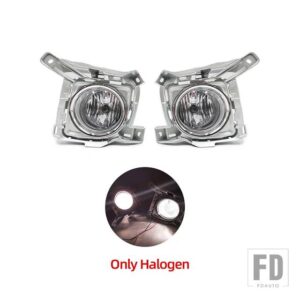 トヨタ 自動車用 LEDフォグランプ ランドクルーザー FJ200 LC200 2012-15 ハロゲン フロントフォグランプ ヘッドライト フォグランプ - Only halogen fog