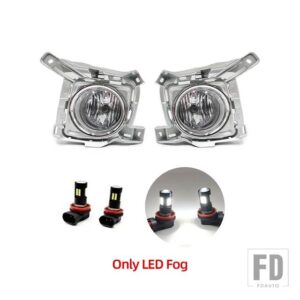 トヨタ 自動車用 LEDフォグランプ ランドクルーザー FJ200 LC200 2012-15 ハロゲン フロントフォグランプ ヘッドライト フォグランプ - Only LED Fog