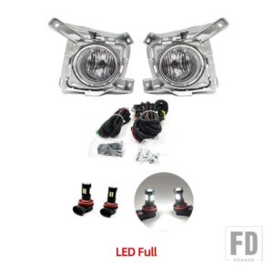 トヨタ 自動車用 LEDフォグランプ ランドクルーザー FJ200 LC200 2012-15 ハロゲン フロントフォグランプ ヘッドライト フォグランプ - LED full set