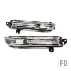 ジャガー ランドローバー 自動車用 LED DRLデイタイムランニングライトフォグランプ ディスカバリー5用 レンジローバーヴォーグ2017-2019用 F- - Clear Left and Right