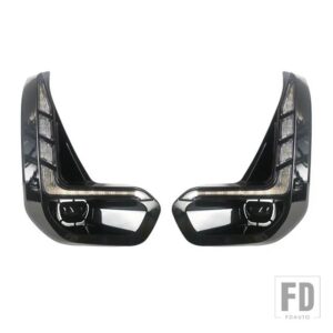トヨタ ハイラックス レボ 2020 2021 2022用 2個 自動車用 LEDデイタイムランニングライト ターンイエローシグナル DRL デイライト フォグラン - Only DRL B
