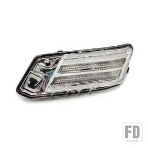 ボルボ フロントサイドフェンダーコーナーライトデイタイムランニングランプウィンカーランプフォグライトDRLXC60 2009-13用 - Only R side