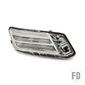 ボルボ フロントサイドフェンダーコーナーライトデイタイムランニングランプウィンカーランプフォグライトDRLXC60 2009-13用 - Only L side