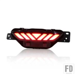 トヨタ CHR C-HR 2016-19 用カーフラッシュ 1セット 自動車用 DRL デイタイムランニングライト オートリアバンパー ブレーキライト リアランプ - Rear fog light