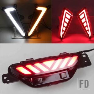 トヨタ CHR C-HR 2016-19 用カーフラッシュ 1セット 自動車用 DRL デイタイムランニングライト オートリアバンパー ブレーキライト リアランプ - Discount for 3