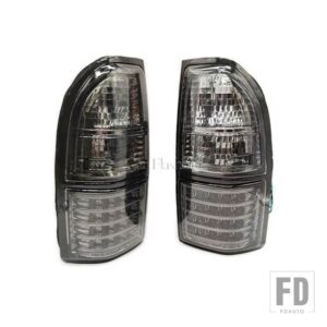 トヨタ プラド ランドクルーザー 90 1997-2002 自動車用 リア LED ライト ウィンカー ハザード ストップ フォグランプ テールライト - Smoke