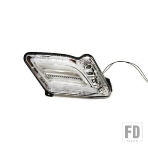 ボルボ V60 S60 2011 2012 2013 用 フロントサイドフェンダーコーナーライト デイタイムランニングランプ ウィンカーランプ フォグランプ DRL - Only L side